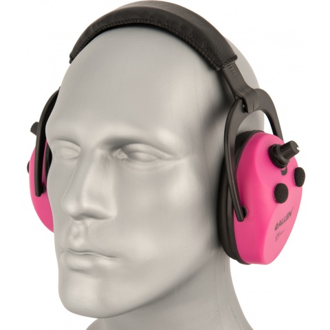 Allen Company Axion Padded Ear Protection - ORCHID