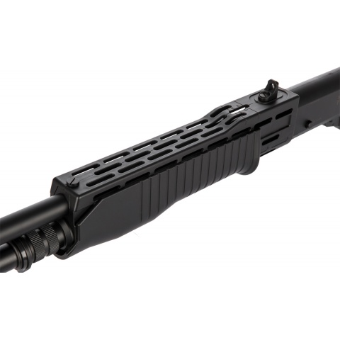 ASG Franchi SPAS-12 Pump Action Airsoft Spring Shotgun (Color: Black)