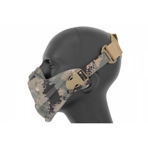 AMA Airsoft Tactical Lower Face Mask - JUNGLE DIGITAL