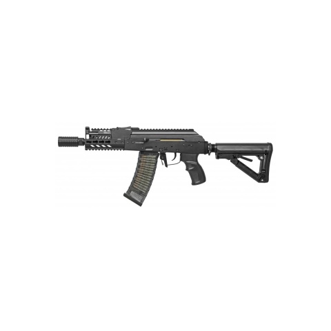 G&G Combat Airsoft Full Metal RK74-CQB AEG Rifle - BLACK