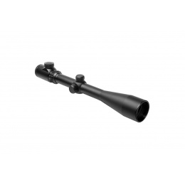 NcStar 6-24X50 Red/Green Dot Reticle Small Cross Scope - BLACK