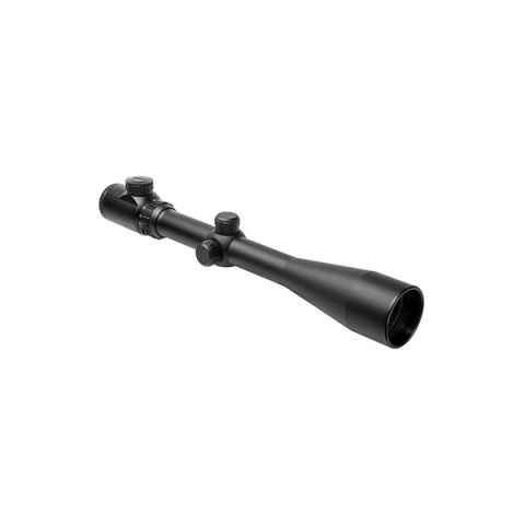 NcStar 6-24X50 Red/Green Dot Reticle Small Cross Scope - BLACK