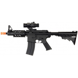 UK Arms D2806 M4 CQB RIS Auto Electric Rifle - BLACK