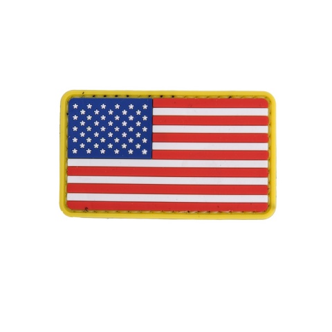 UK Arms AC-110N US Flag PVC Patch - RED/WHITE/BLUE/YELLOW