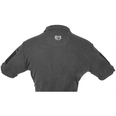 Cannae Short Sleeve Operator Tactical Polo Shirt - BLACK
