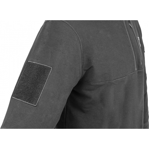 Cannae Tactical Rig Polyester Fleece Pullover - BLACK