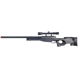 UK Arms Airsoft L96 AWP Bolt Action Rifle w/ Scope - BLACK