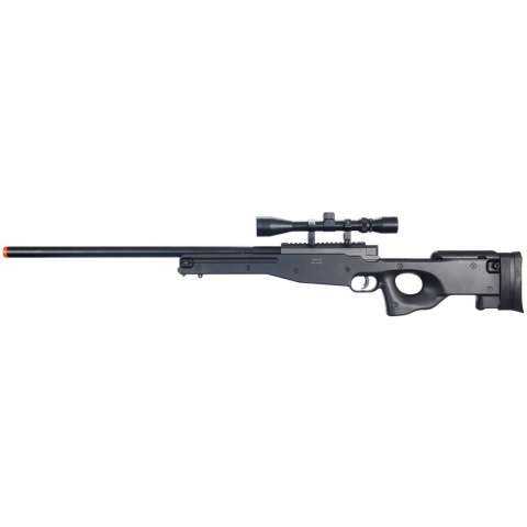 UK Arms Airsoft L96 AWP Bolt Action Rifle w/ Scope - BLACK