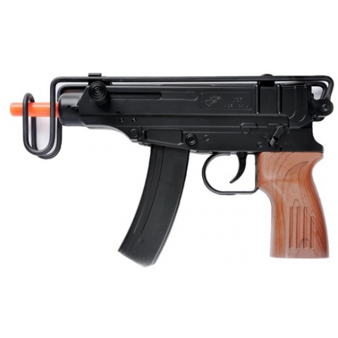 UK Arms Airsoft M37F Scorpion Compact Spring Rifle - BLACK