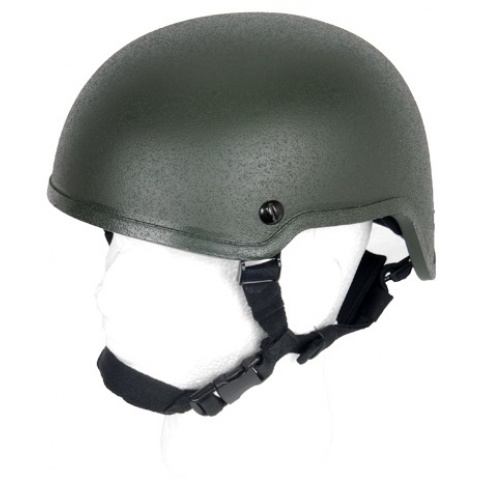 Lancer Tactical Airsoft MICH 2001 Tactical Helmet - OLIVE DRAB