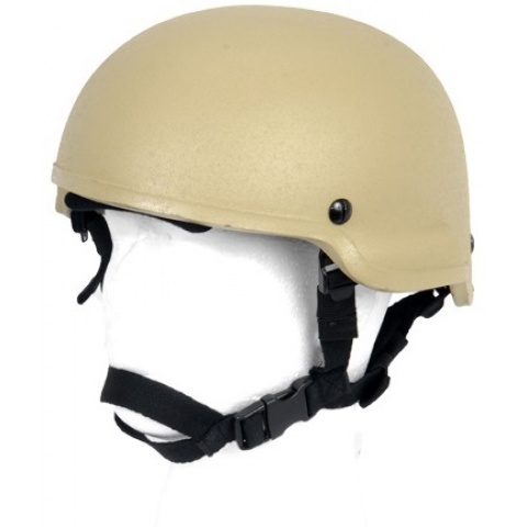 Lancer Tactical Airsoft MICH 2002 Tactical Helmet - TAN