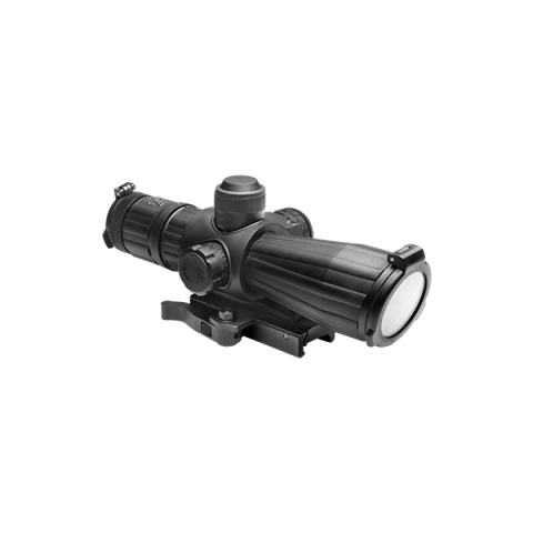 NcStar SRT Flip Up Lens Rangefinder Optical 4x32 Scope - BLACK