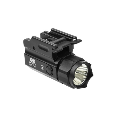 NcStar 150 Lumen LED Compact Flashlight QR - BLACK