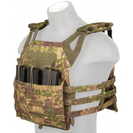 Lancer Tactical 600D Polyester Jumpable Tactical Vest - PC GREEN
