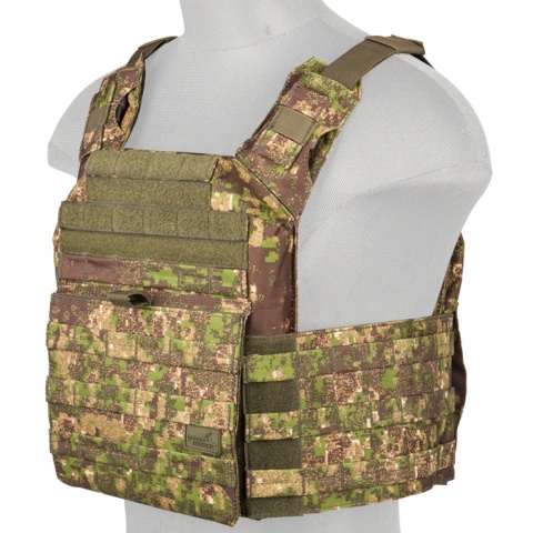 Lancer Tactical Polyester Speed Attack Tactical Vest (PC Green)