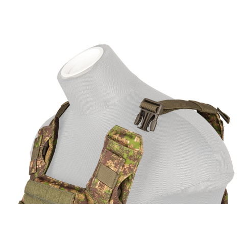 Lancer Tactical Polyester Speed Attack Tactical Vest (PC Green)