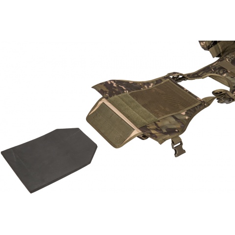 Lancer Tactical Airsoft Tactical Assault Tactical Vest (Camo Tropic)