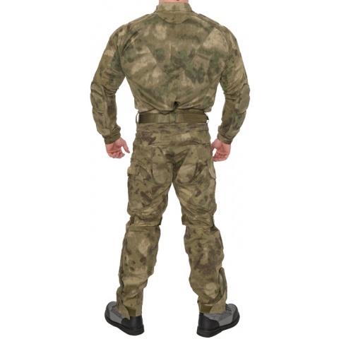 Lancer Tactical Rugged Combat Uniform w/ Integrated Pads - GREEN