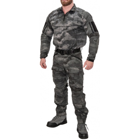 Lancer Tactical Rugged Combat Uniform w/ Integrated Pads - AT-LE