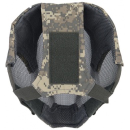 UK Arms Airsoft V6 Strike Wire Mesh Mask Helmet - ACU