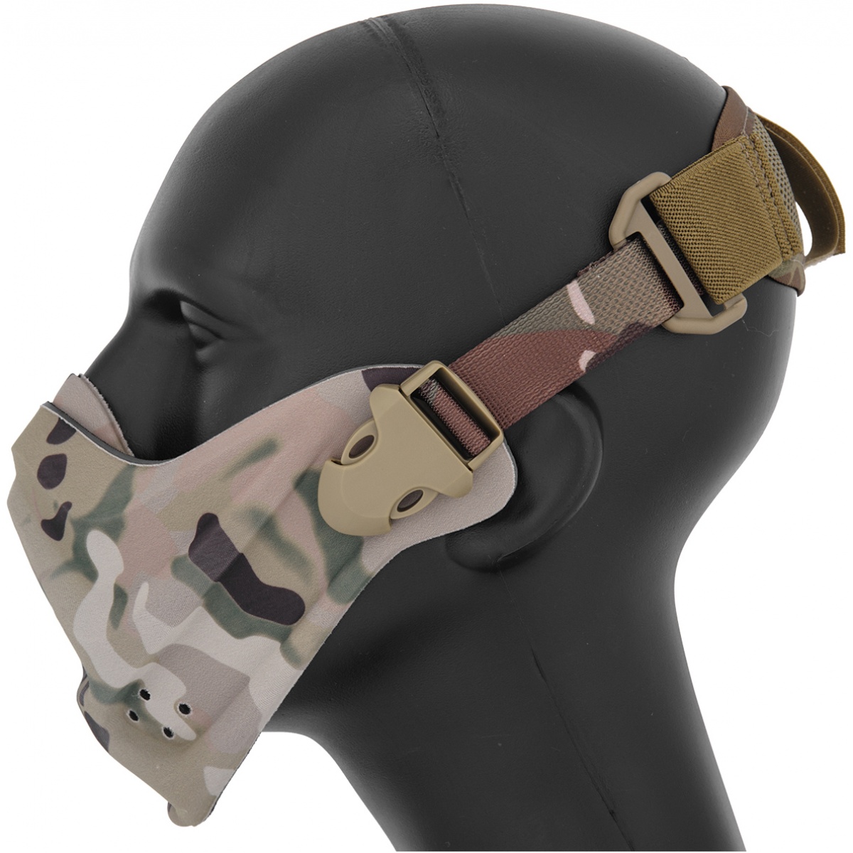 AMA Airsoft Neoprene Adjustable Hard Foam Mask CAMO Airsoft Megastore