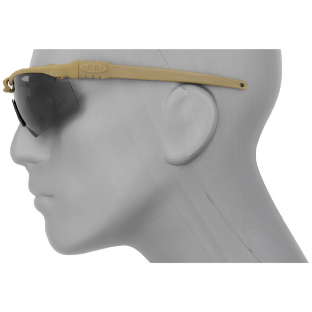 UK Arms Tactical Airsoft Smoke Gray Shooting Glasses TAN Airsoft
