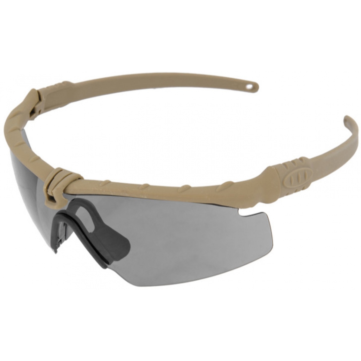 UK Arms Tactical Airsoft Smoke Gray Shooting Glasses TAN Airsoft