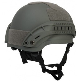 Lancer Tactical Airsoft Tactical MICH 2002 SF Type Helmet - GREEN