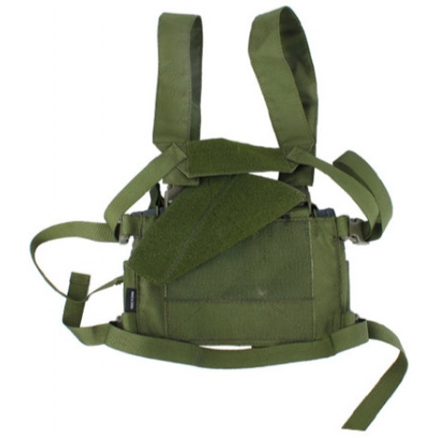 UK Arms Airsoft Tactical QR Chest Rig - OD GREEN