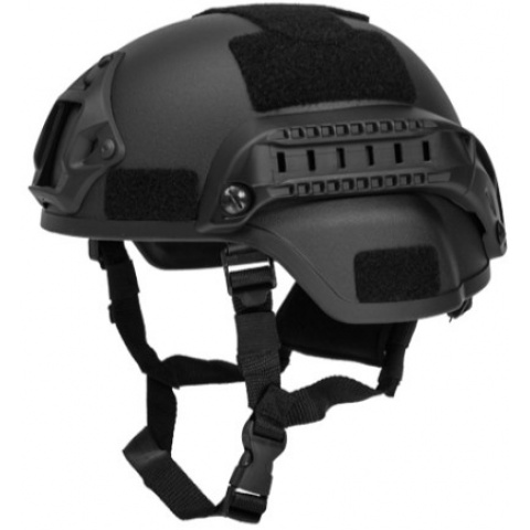 Lancer Tactical MICH 2000 SF Type Tactical Helmet - BLACK