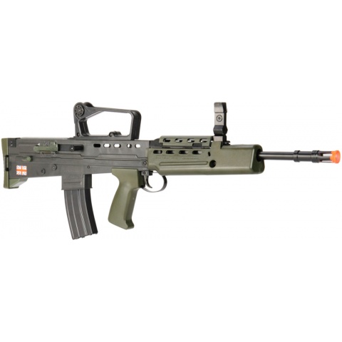 HFC Airsoft L85 Spring Powered Rifle - BLACK & OD GREEN
