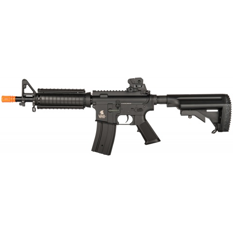 Lancer Tactical Airsoft M4 AEG Rifle with Crane Stock (Color: Black)