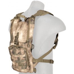 Lancer Tactical Lightweight Airsoft Hydration Pack (Polyster) - AT-FG