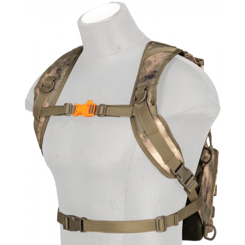 Lancer Tactical Lightweight Airsoft Hydration Pack (Polyster) - AT-FG