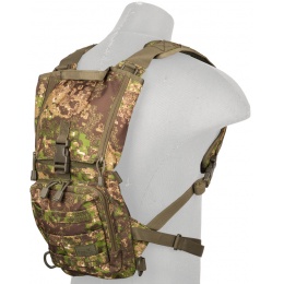 Lancer Tactical Lightweight Airsoft Hydration Pack - PC GREEN