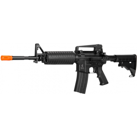 Lancer Tactical Airsoft M4A1 Carbine Gas Rifle - BLACK