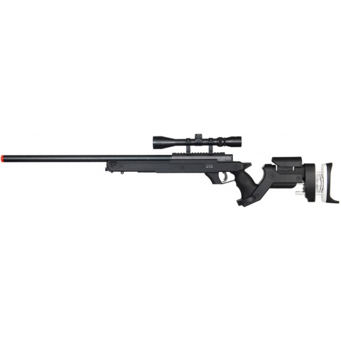 Well Airsoft Bolt Action L96 Rifle w/ Scope - BLACK