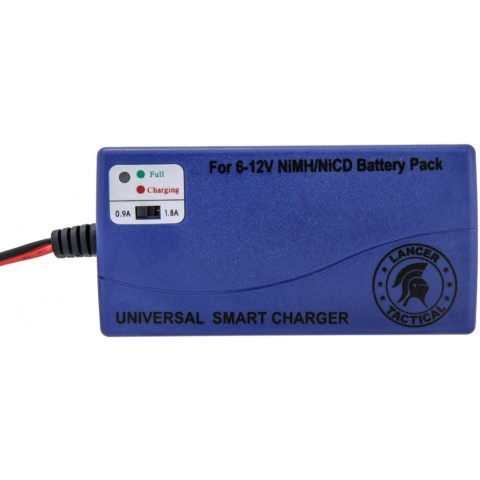 Lancer Tactical Premium Battery Smart Charger for 6-12V NiMH/NICD