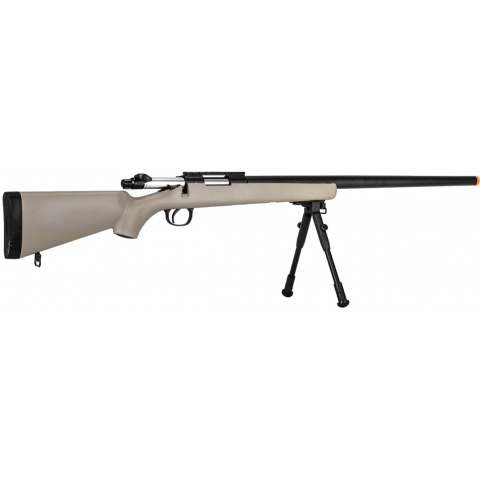 Well Airsoft VSR-10 Bolt Action Rifle w/ Bipod - TAN