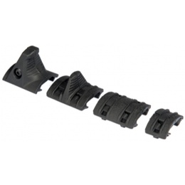 UK Arms Airsoft Tactical Hand Stop Rail Kit - BLACK