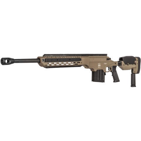 Lancer Tactical LTR338L Bolt Action Rifle w/ Folding Stock - TAN