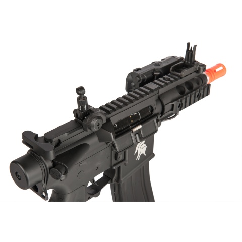 Lancer Tactical M4 LT-708 Stubby AEG Airsoft Rifle - BLACK