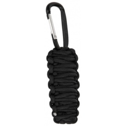 Lancer Tactical Airsoft Paracord Survival Kit w/ D-Ring - BLACK