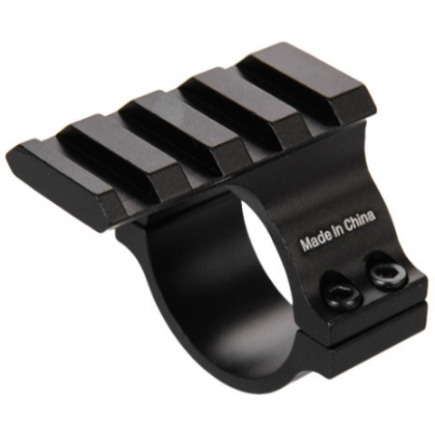 Lancer Tactical 30mm Scope Adapter Ring Mount Top Rail - BLACK