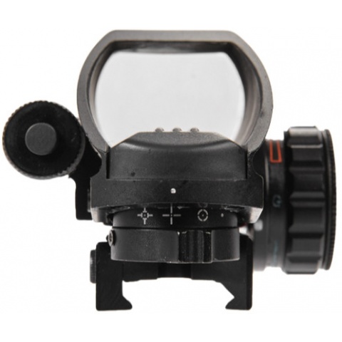 Lancer Tactical 4 Pattern Reticle Reflex Sight w/ Laser - BLACK