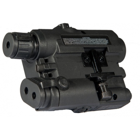 Lancer Tactical Airsoft PEQ 15 LA-5 Battery Pack Case - BLACK