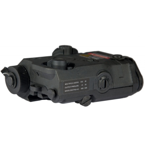 Lancer Tactical Airsoft PEQ 15 LA-5 Battery Pack Case - BLACK