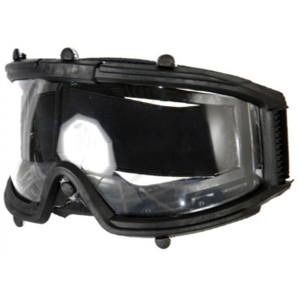Airsoft Full Seal Tactical Goggles BLACK Airsoft Megastore