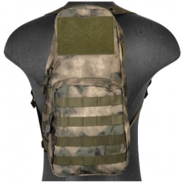 Lancer Tactical 600D Nylon Airsoft Molle Hydration Backpack (Color: Foliage Green)