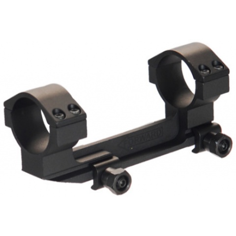 Lancer Tactical 30mm Airsoft Rifle Scope Mount - BLACK
